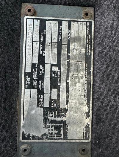 Used 2010 LINDE H45 EVO FORKLIFT