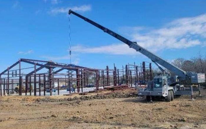 Used 1993 GROVE TMS 745 B HYDRAULIC CRANE