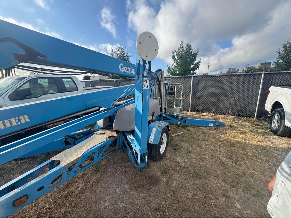 Used GENIE TZ 50 TRL MOUNTED AERIAL LIFT