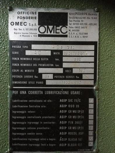 Usato OMEC