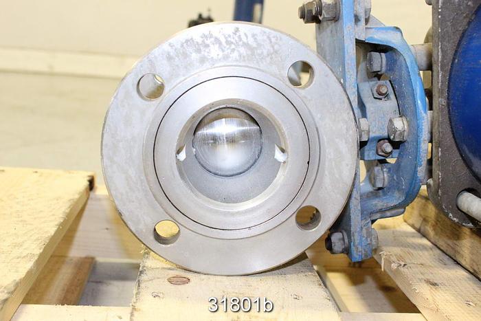 Used Neles Jamesbury 3" Ball Control Valve #31801
