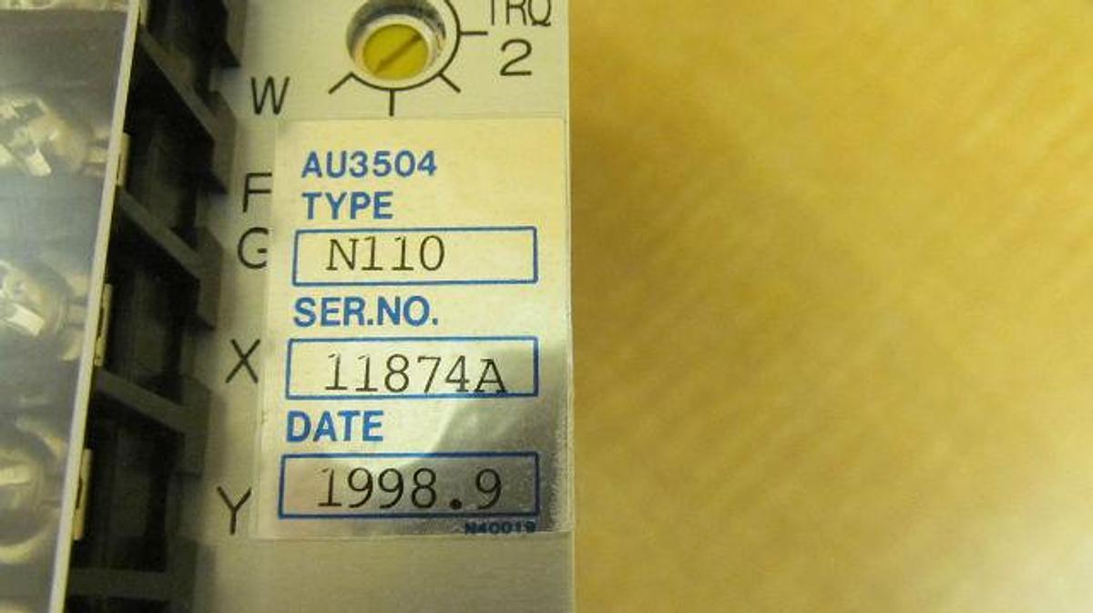New Giken AC-Servo Nutrunner Drive Unit AU3504N110 AU3504 N110 TMRO
