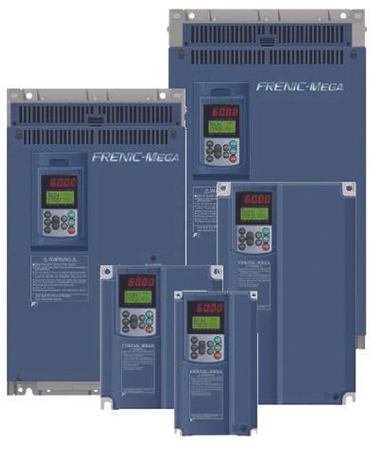 New Fuji Electric FRENIC-MEGA FRN003G1S-4U VFD 3 HP, 480V
