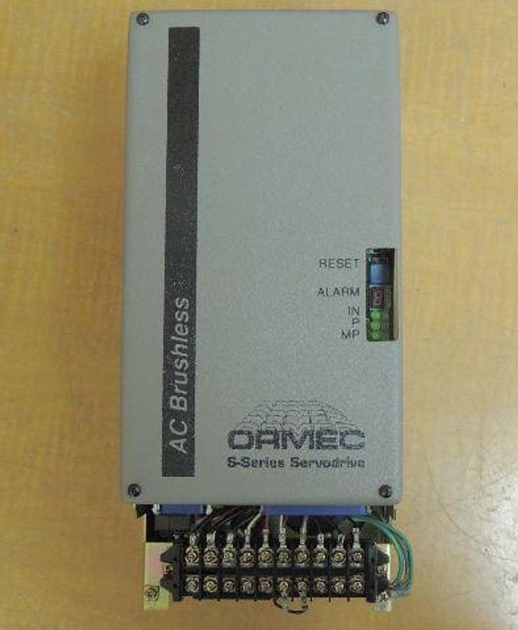 Refurbished Rebuilt Ormec AC Brushless Servo Drive SAC-S03A:101 S-Series 50-60Hz SACS03A101