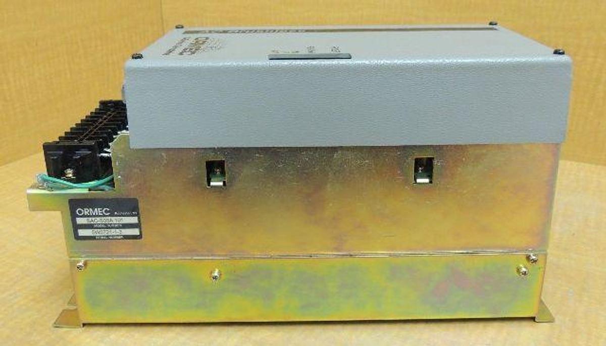 Refurbished Rebuilt Ormec AC Brushless Servo Drive SAC-S03A:101 S-Series 50-60Hz SACS03A101