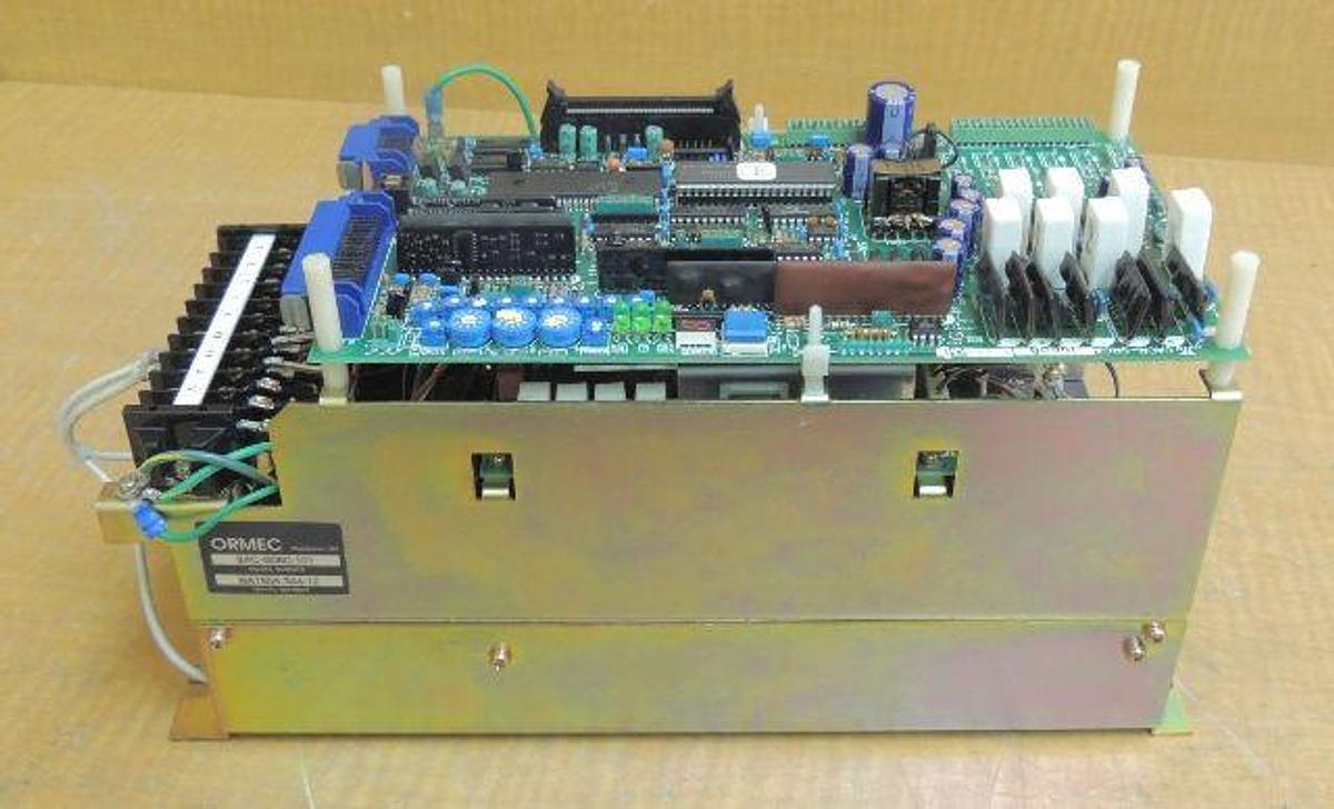 Refurbished Rebuilt Ormec AC Brushless Servo Drive SAC-S08C:101 S-Series