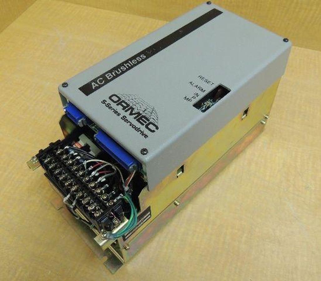 Refurbished Rebuilt Ormec AC Brushless Servo Drive SAC-S03A:101 S-Series 50-60Hz SACS03A101
