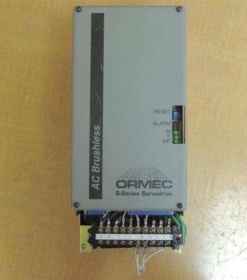 Refurbished Rebuilt Ormec AC Brushless Servo Drive SAC-S08C:101 S-Series