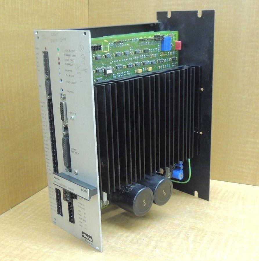 Used Used Parker Digiplan Brushless Servo System BLX75L BLX75
