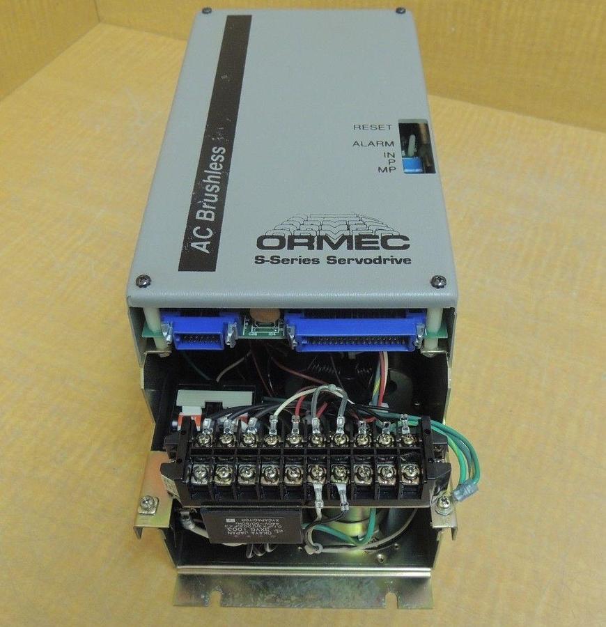 Refurbished Rebuilt Ormec AC Brushless Servo Drive SAC-S03A:101 S-Series 50-60Hz SACS03A101