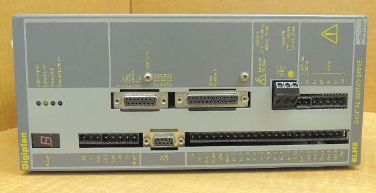Refurbished Rebuilt Parker Digital Servo Drive BLHX75BN Model: BLHX 50/60Hz 107V