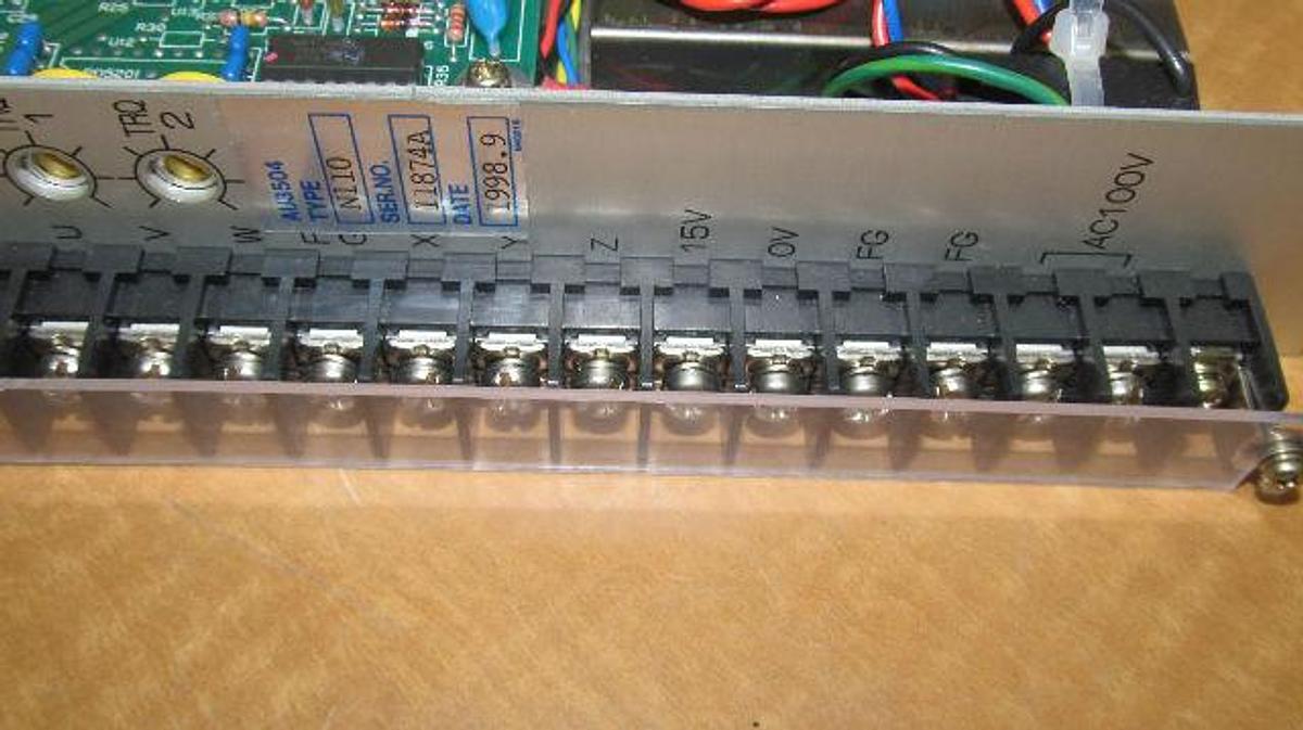 New Giken AC-Servo Nutrunner Drive Unit AU3504N110 AU3504 N110 TMRO