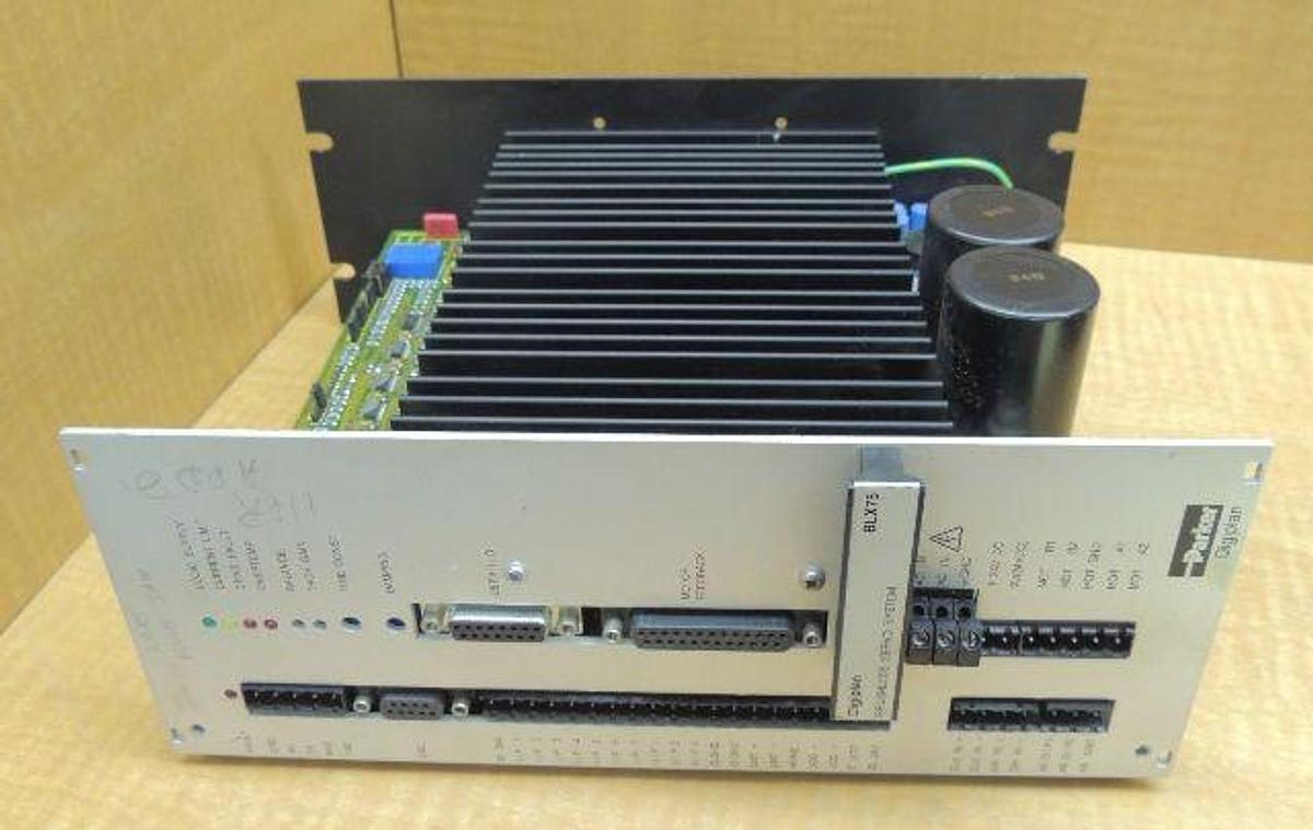 Used Used Parker Digiplan Brushless Servo System BLX75L BLX75