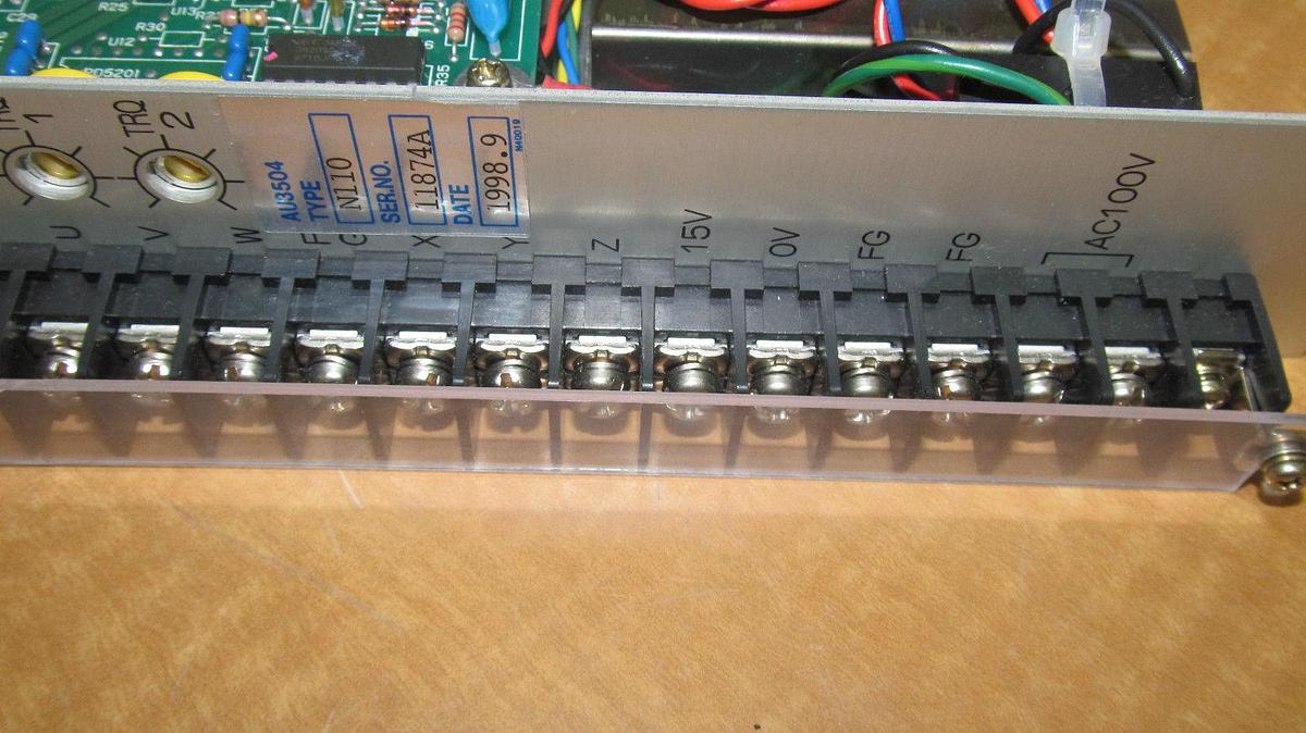 New Giken AC-Servo Nutrunner Drive Unit AU3504N110 AU3504 N110 TMRO