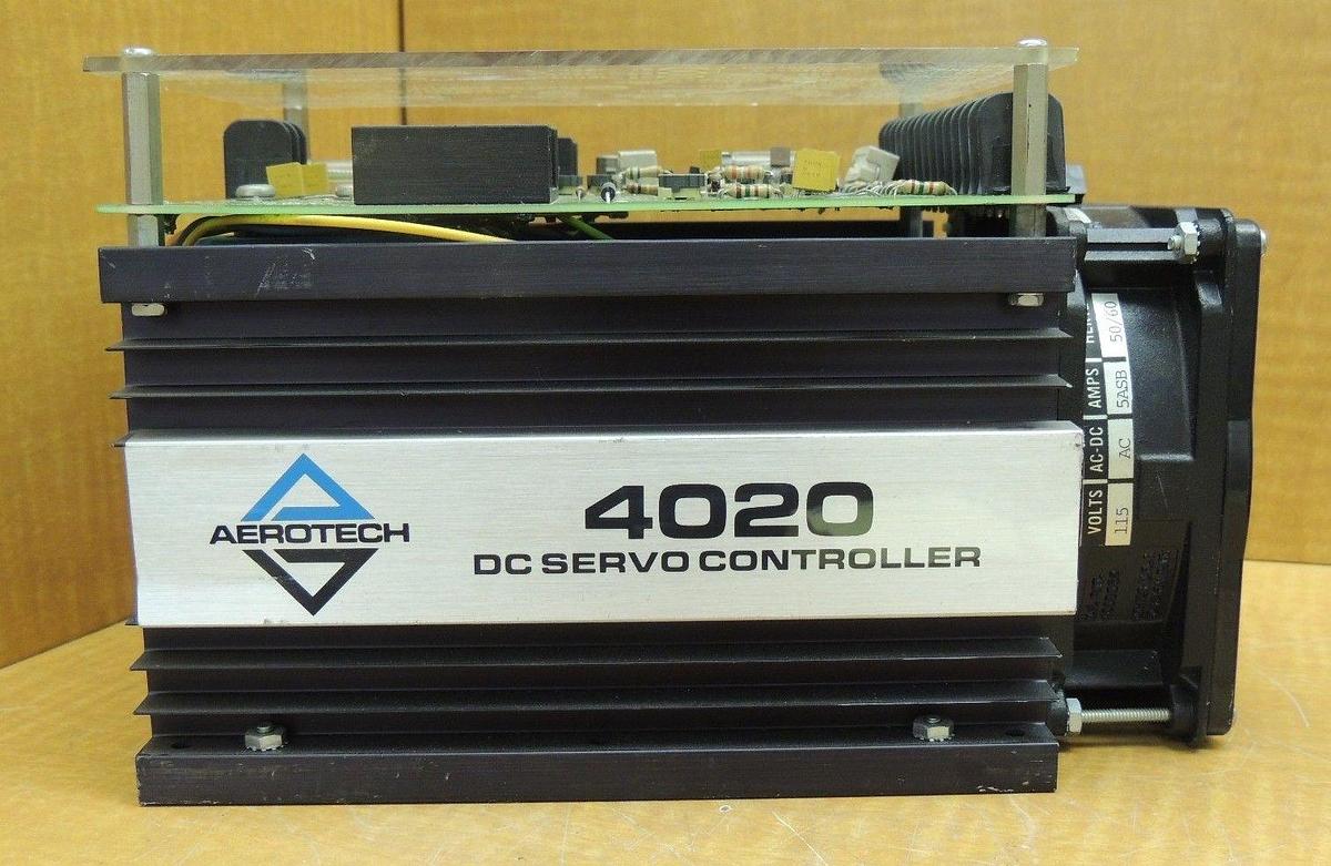 Refurbished Rebuilt Aerotech Linear DC Servo Controller 4020 630D1064 REV B 4020B 115V