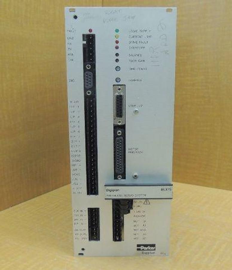 Used Used Parker Digiplan Brushless Servo System BLX75L BLX75