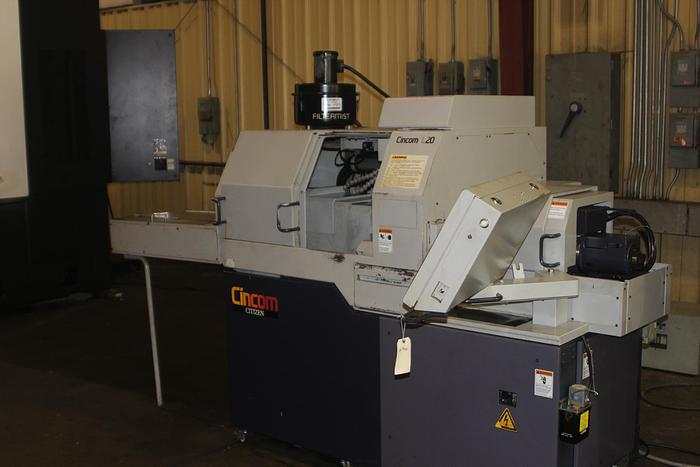 Used 1998 Citizen L20 VIII Swiss Lathe