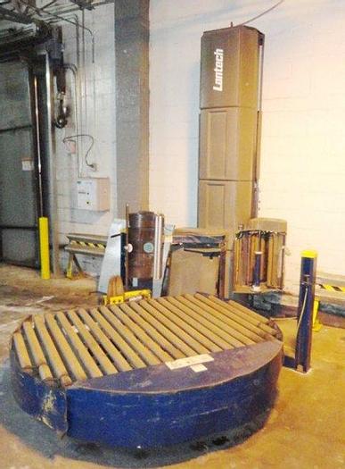 Used Lantech Stretch Wrapping System; Md# Q-Automatic