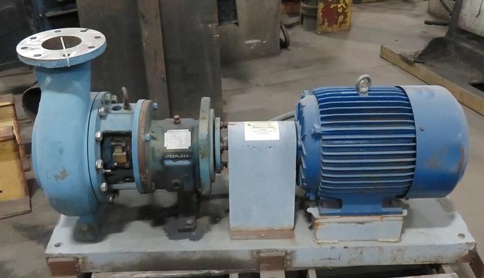 PEERLESS PUMP CO. MT SS WATER PUMP