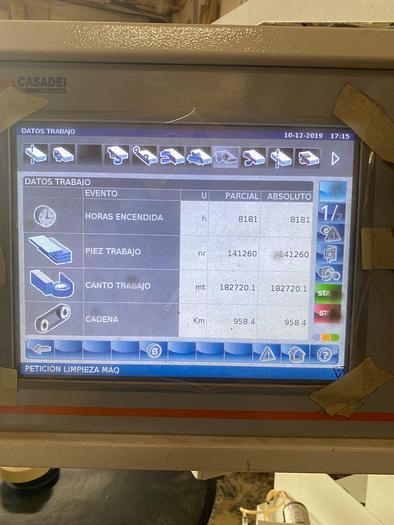 Used Casadei Flexa 207 & 307 Edgebanders