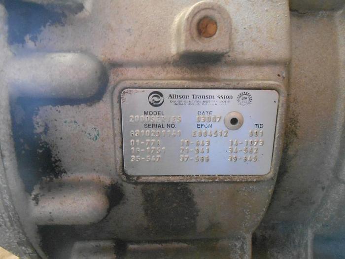 Used Allison 2000 SERIES 2000