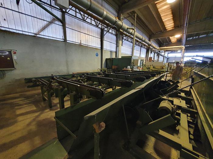 Used Weinig T&G production Linea produzione perline  Hydromat Super 30 B