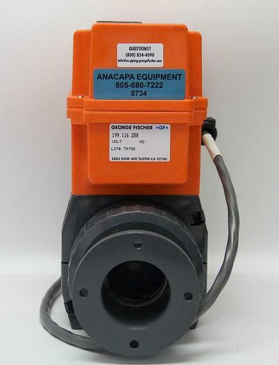 Used George Fischer +GF+ 198.150.433 199.116.208 Electric Actuator Typ EA 20 (8734)W