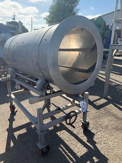 Used Stainless Steel Seasoning Drum