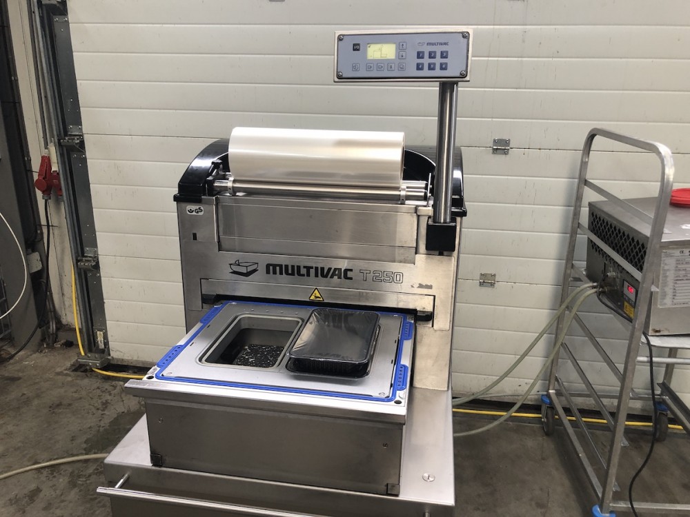 Used Multivac T250 automatic traysealer