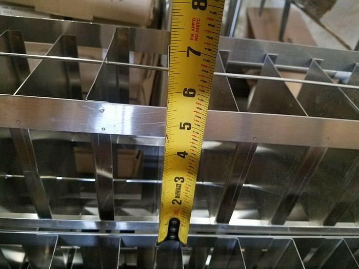 Used Cell Bank Stainless Steel Stack Trays Racks Pharmaceutical One Price for ALL