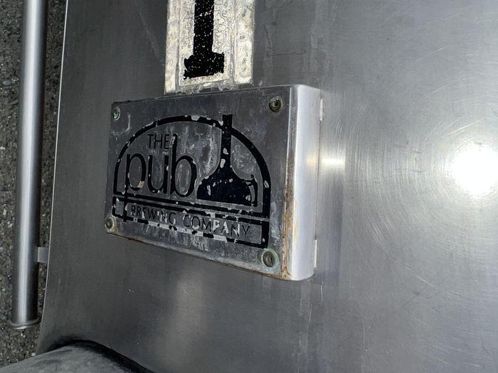 Used Tank, 775 Gallon, Stainless Steel, 25 BBL Brite Tank #S744738