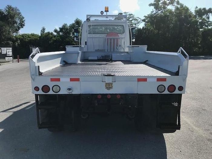 Used 2004 Freightliner M2 106 Flatbed Winch Truck - C08380