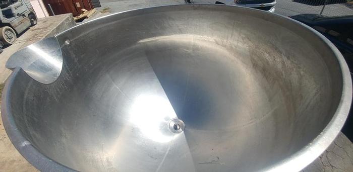 Refurbished 200 GALLON LEE KETTLE - S/S - JACKETED (#9408)