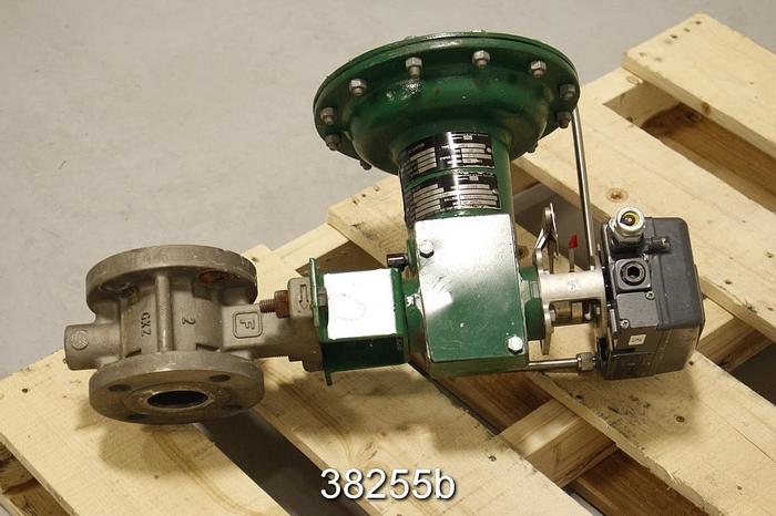 Used Fisher V150 2" Vee-Ball Control Valve #38255