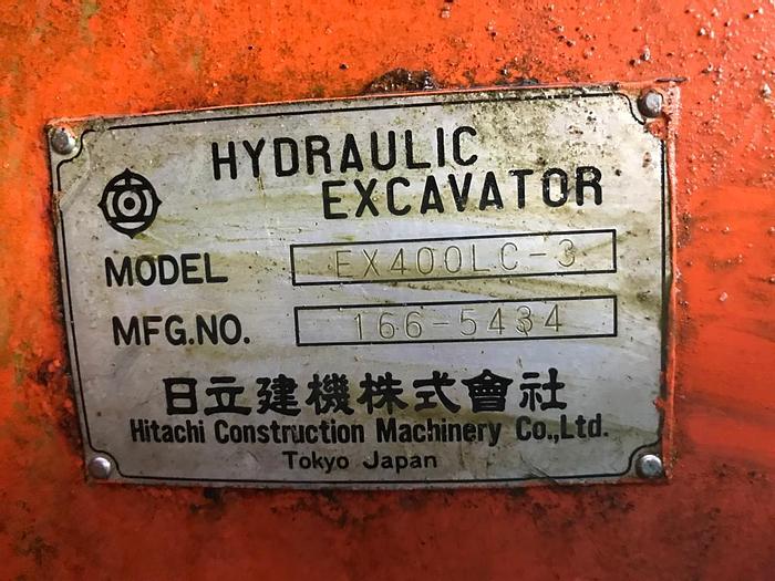Used 1996 HITACHI EX400LC-3