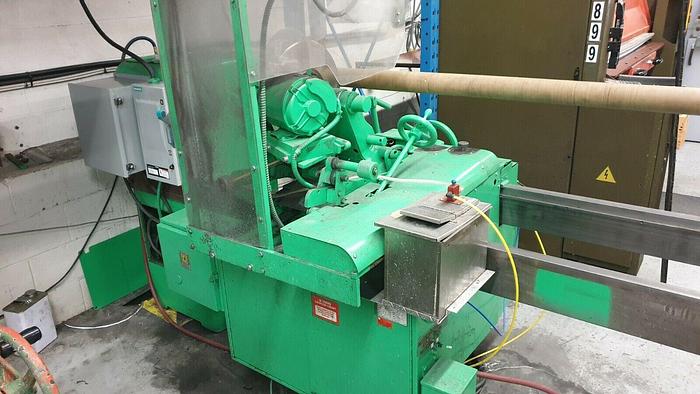 Used 85" LEVER MODEL 500 SINGLE KNIFE BOLONEY CUTTER W/ MISTER 14" DIAMETER