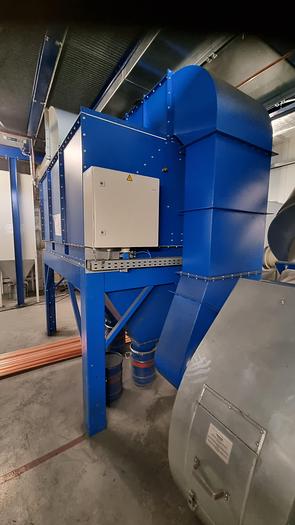 Used 2013 TET Umwelttechnik incl. pre-separator - Filter cassettes class H incl. switchgear