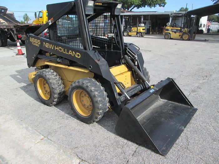 Used 1996 New Holland LX 665 Turbo Skid Steer