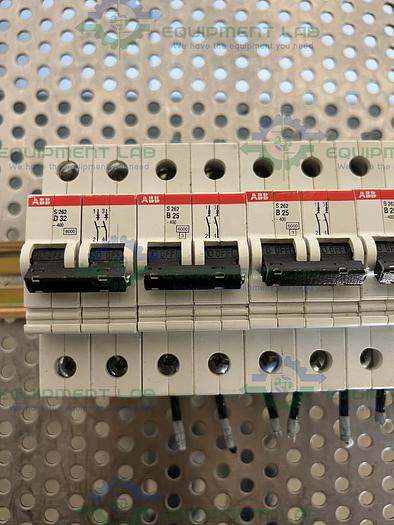 Used Lot of 11 - ABB  S 262 Circuit Breaker 2 Pole ~ 400