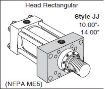 Used 200 Ton Parker Series 3H Hydraulic Cylinder