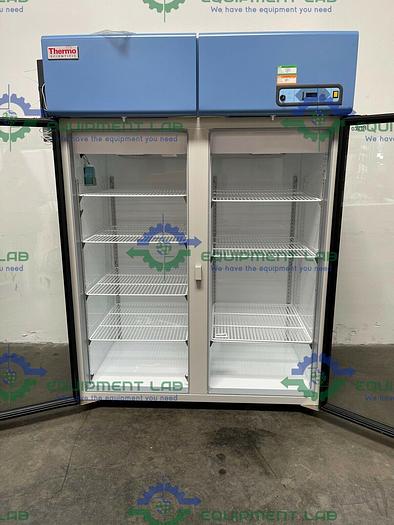 Used Thermo Scientific Revco RGL5004A Lab Refrigerator +4°C Glass Door 51.1 Cu Ft
