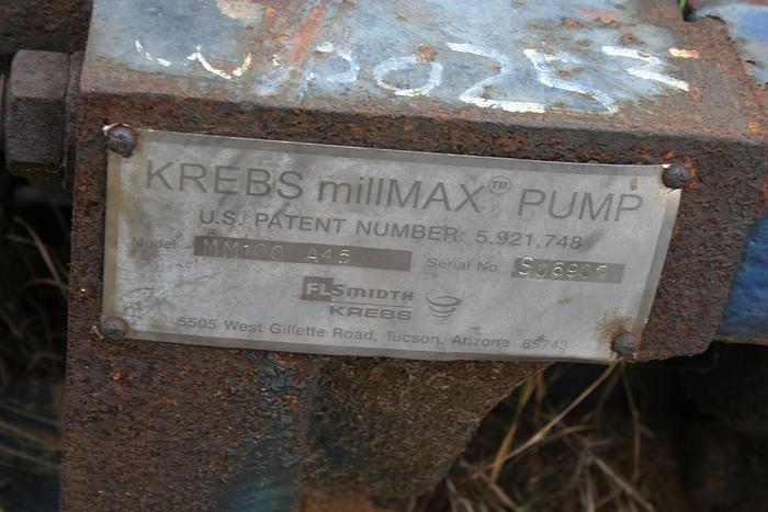 Used Krebs Slurry Pumps