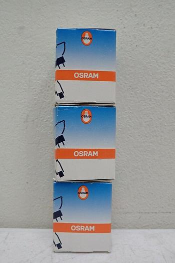 Used Lot of 3 Osram Halogen Photo Optic Lamp Bulbs