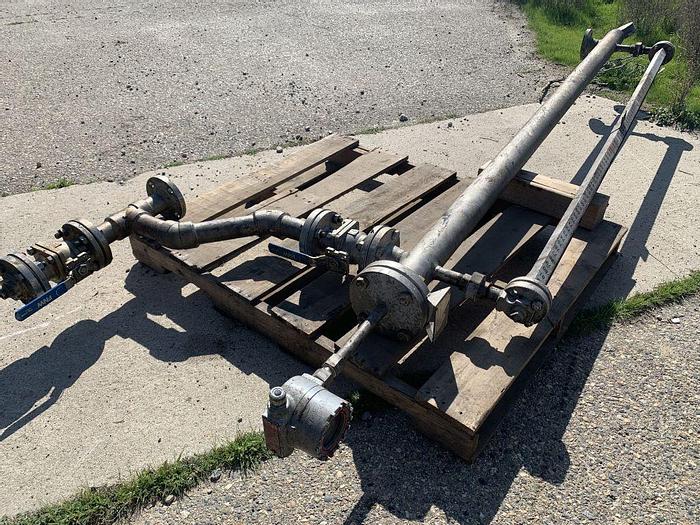 Used Tank, 1,500 Gallon, S/st, 4' x 18', 25 PSI, Coalescer Tank #S743658