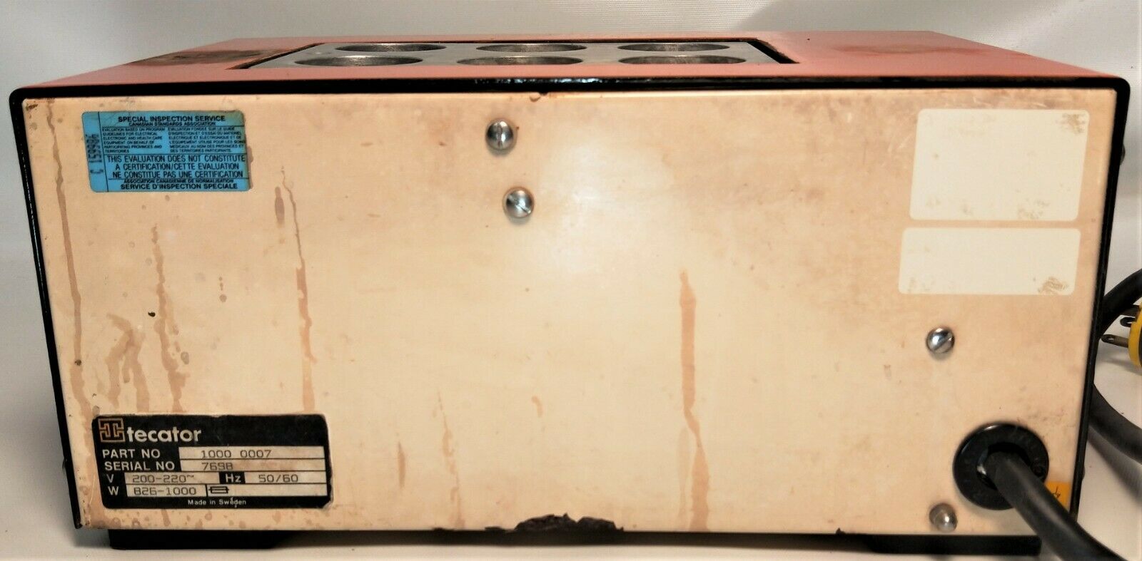 Used Tecator DS6 1007 Digester