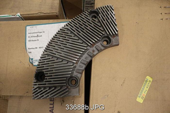 Unused Beloit DD4000 Refiner Complete Plate Set, 20" Disc #33688