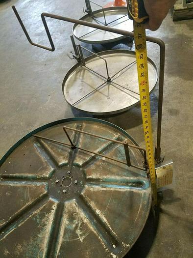 Used 36" Stock Reel Metal Material Strip Payoff Stamping C