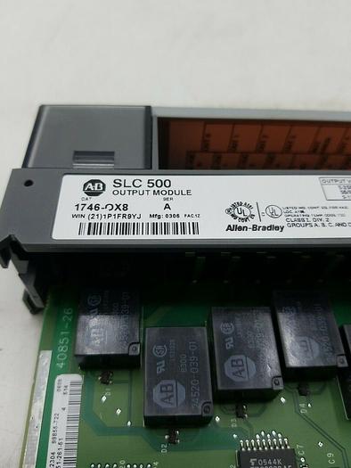 Used Allen Bradley 1746-OX8 Ser. A