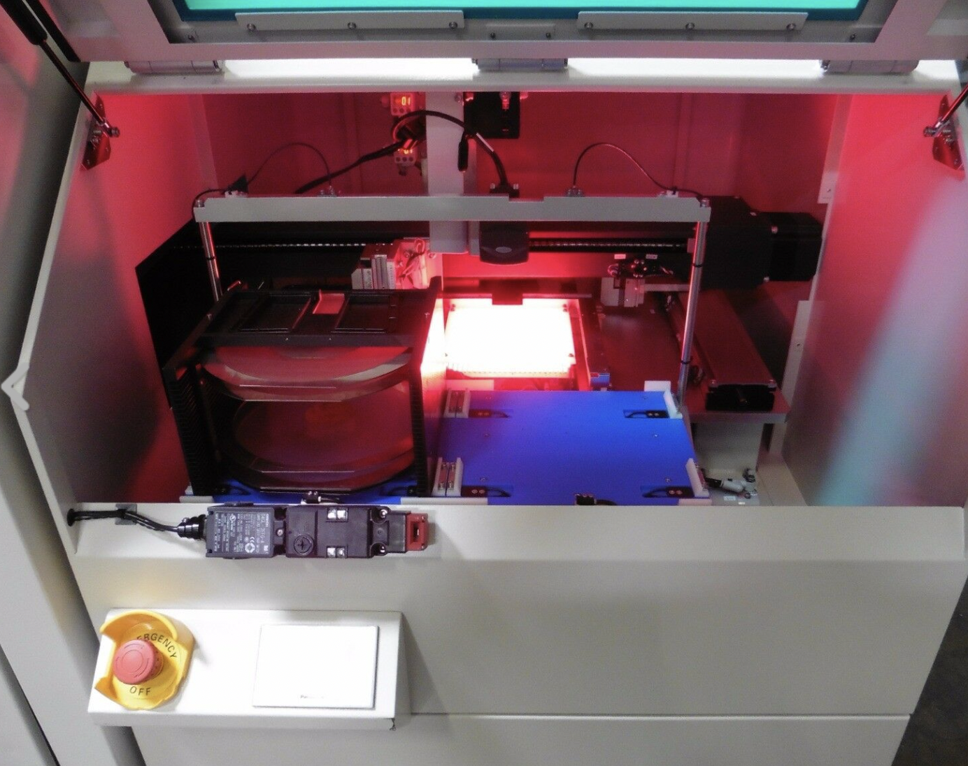 Used ESI AccuScribe AS 2000 FX Laser Wafer Scriber w/ Autoloader