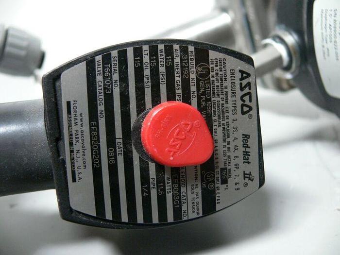 Used Lot of 3 - ITT Pure-Flo 1.5" Diaphragm Actuator w/ Switch (x2) & Diaphragm Valve